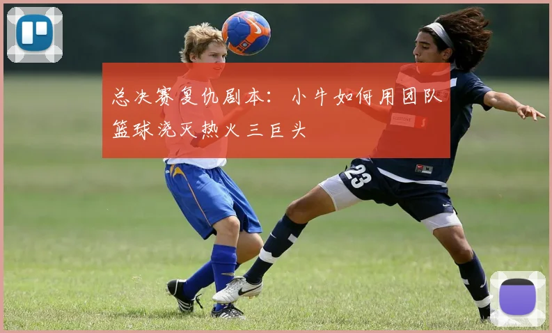 总决赛复仇剧本:小牛如何用团队篮球浇灭热火三巨头